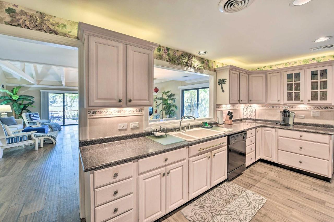 Palmetto Dunes Villa With Deck And Lagoon Views! Hilton Head Island Dış mekan fotoğraf