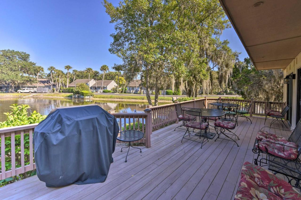Palmetto Dunes Villa With Deck And Lagoon Views! Hilton Head Island Dış mekan fotoğraf
