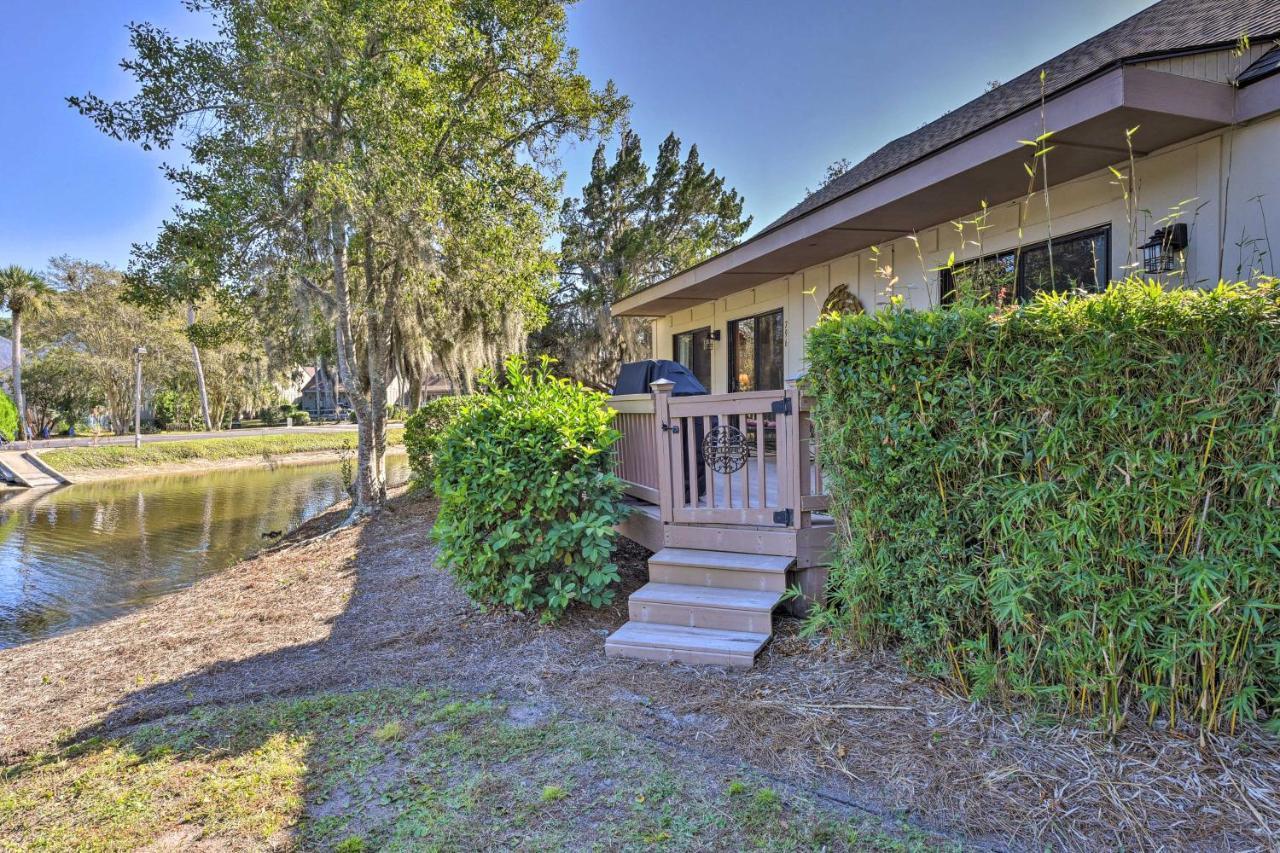 Palmetto Dunes Villa With Deck And Lagoon Views! Hilton Head Island Dış mekan fotoğraf